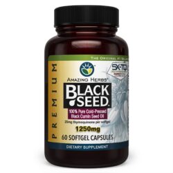 A bottle of Black Seed 60 Softgel Caps.