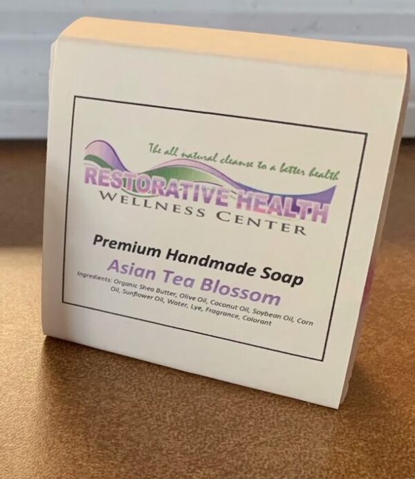 Regenerative health wellness center premium handmade soap.